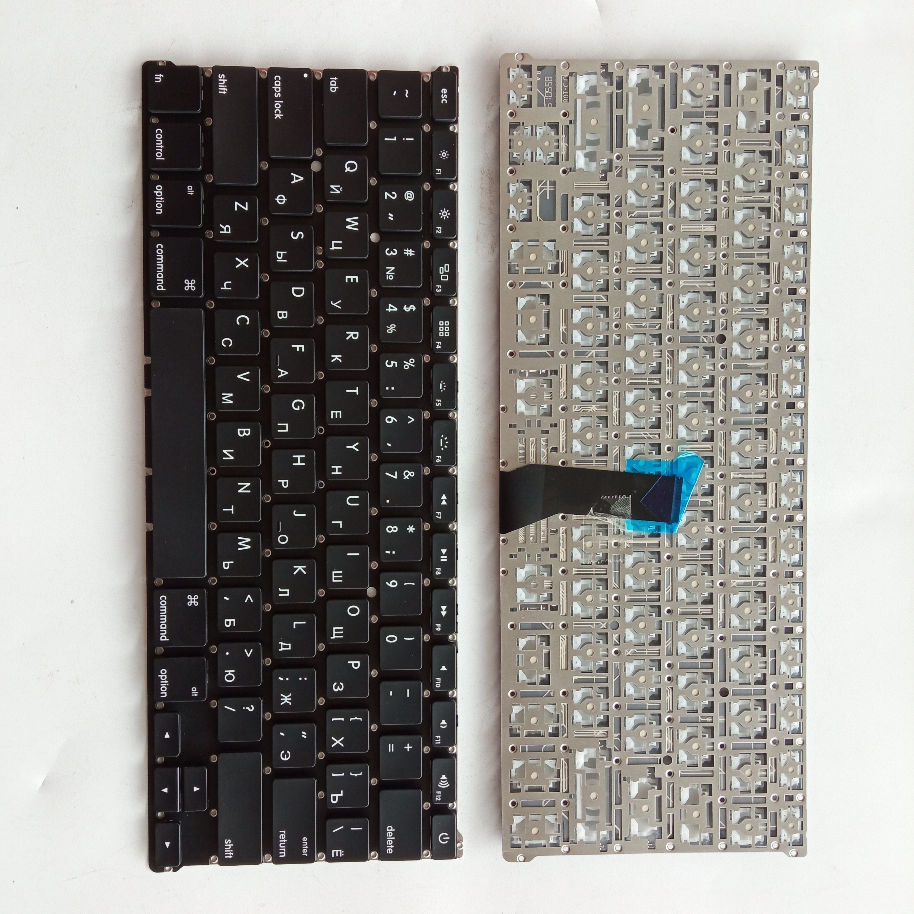 Picture of New Replacement Laptop Keyboard For APPLE A1369/A1466 small carriage return BLACK RU Layout